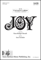 Joy SATB choral sheet music cover